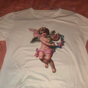 White angel t shirt